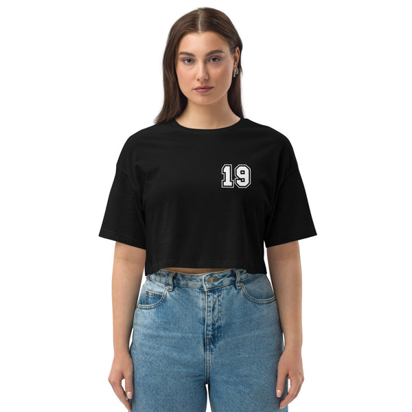 Women's Loose Fit Cropped Shirt